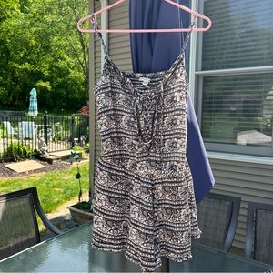 American Eagle Beaded Romper Size M